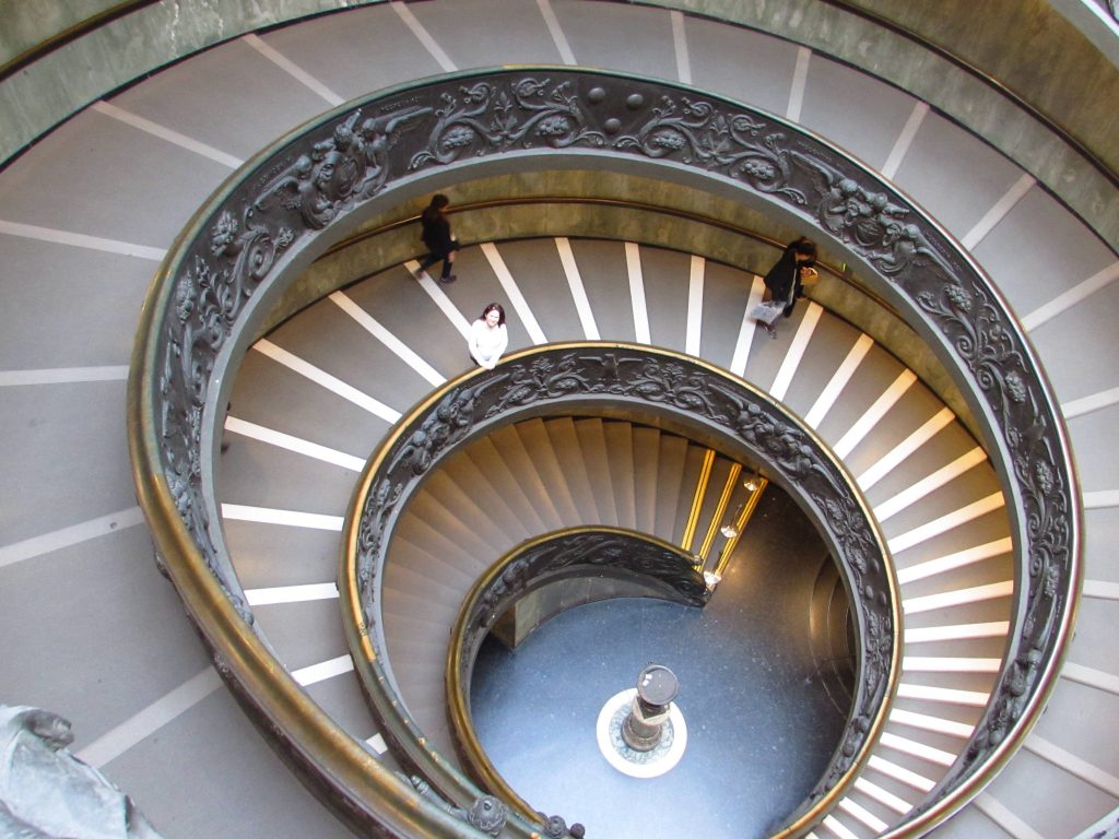 Лестница Браманте, Ватикан